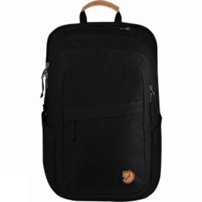 Fjallraven Räven 28L Rucksack Black Fjallraven Räven 28L Rucksack Black